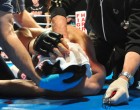 Scandal during a local MMA event. A spectator beat one of the fighters